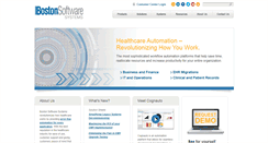 Desktop Screenshot of bostonsoftwaresystems.com